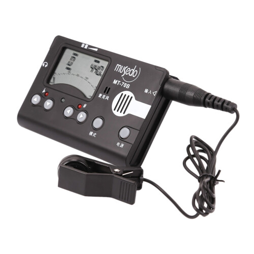 MT-70B Tuner LCD-tuner Metronomgenerator för Guzheng