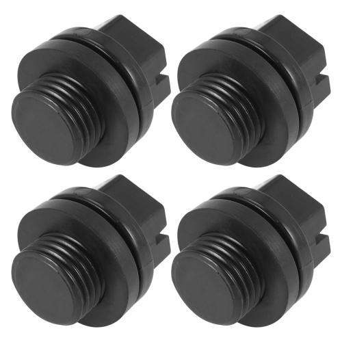 4-pack avtappningspluggar med O-ringar Pumpplugg Poolfilterbyte 2