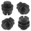 4-pack avtappningspluggar med O-ringar Pumpplugg Poolfilterbyte 1