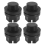 4-pack avtappningspluggar med O-ringar Pumpplugg Poolfilterbyte 2