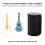 4 st Rhythm Shaker Finger Sand Shakers för Gitarr Ukulele Mandolin 3