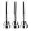 3er-Pack Trompetenmundstücke, 7C, 5C, 3C, versilbert 1