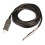 3 meter gitarr till PC USB-inspelningskabeladapter 6,5 mm 1