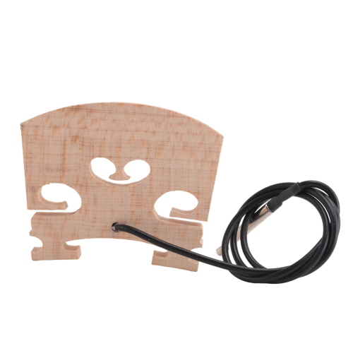 1Pcs Violin Bridge with Internally Mounted Piezo Pickup