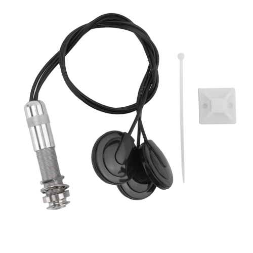 Gitarrpickup 3x piezo-pickup-transduktorer för akustisk gitarr och ukulele
