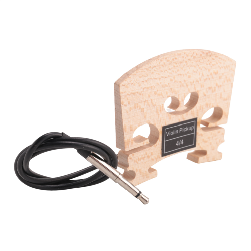 1Pcs Violin Bridge with Internally Mounted Piezo Pickup 2