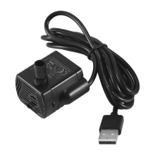 Mini Bomba de Água USB Ultra Silenciosa Sem Escovas 5V 70cm Submersível