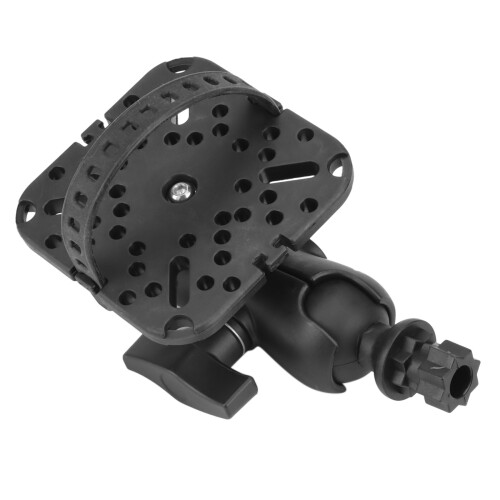 Suporte esférico para sonar com placa de montagem e base hexagonal interna. 1