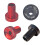 Xim 2 stuks fiets trapas crankstelschroef zwart 5