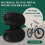 Selim de bicicleta sem nariz para homens e mulheres, macio com acolchoado duplo 4