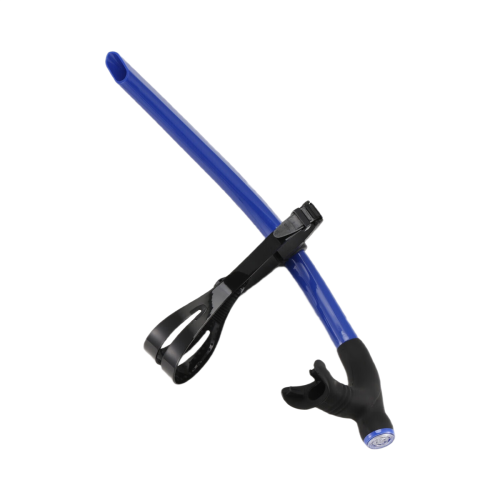 Silicone Swimming Front Breathing Tube Diving Training,Blue 1