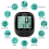 Bike Computer Bicycle Waterproof Wired Speedometer Odometer Stopwatch 4