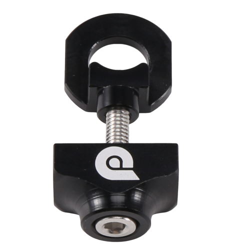 Fahrradkettenspanner aus Aluminiumlegierung, schwarz