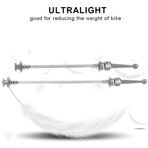 Titan snabbkopplingsspett för racercykel, silver 1