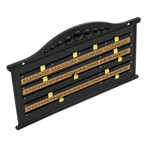 Billiards Scoreboard Snooker Score Recorder Billiard Recording Board 2