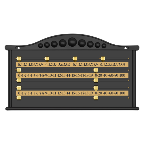 Billiards Scoreboard Snooker Score Recorder Billiard Recording Board