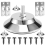 4 PCS Pool Table Leg Levelers 5 Inch Game Table Leg for Pool Table 1