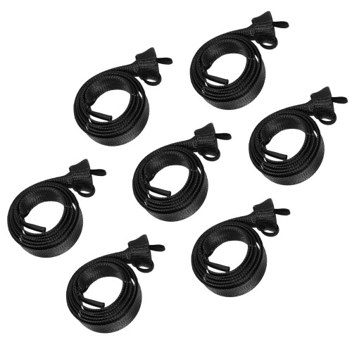 Conjunto de 7 capas protetoras para varas de pesca, ideais para arremesso e pesca. 1