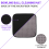 (3-pack) Microvezel Ground Ball-handdoek - 20 cm x 20 cm 5