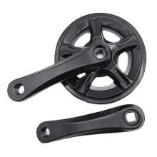 Pedivela dobrável para bicicleta elétrica de velocidade única, 32 dentes, 127 mm