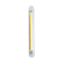 100 pezzi Bastoncini luminosi galleggianti da pesca LED fluorescenti da 4,5 mm