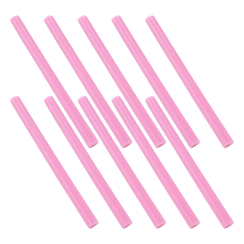 10 bastões de cola termofusível rosa, 100 x 7 mm 2
