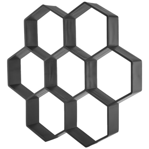Betongstensform för marksten, 30*30cm, för trädgårdssten