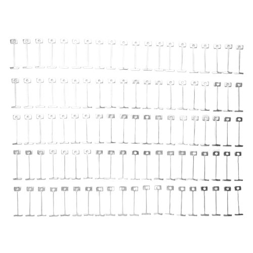 200Pcs Tile Leveling System for Tile Laying Reusable Steel Needles 2