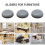 24 patins de meubles de 25 mm pour une installation facile (ronds) 3