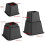8Pcs Adjustable Furniture Riser to Create an Additional 3 Inches 6
