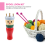 Wooden Knitting Set Spool Knitting Toy for Making Bracelets, Etc 5