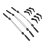 Cordon de lunettes ajustable, lot de 3, taille universelle, pour le sport 1
