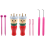 Wooden Knitting Set Spool Knitting Toy for Making Bracelets, Etc 1