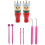 Wooden Knitting Set Spool Knitting Toy for Making Bracelets, Etc 2