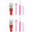 Wooden Knitting Set Spool Knitting Toy for Making Bracelets, Etc 3