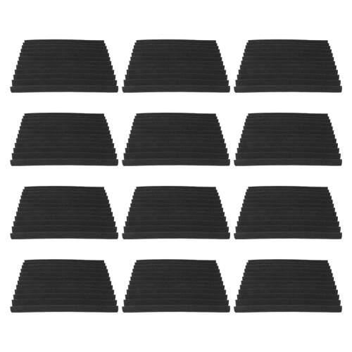 Paneles Acústicos Autoadhesivos, Paneles de Espuma Insonorizante (Negro) 2