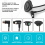2 Button Massage Recliner Chair Electric Sofa Handle Power Switch 6