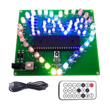 Kit électronique à monter soi-même, cadeau de Saint-Valentin sans coque