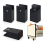 Adjustable Bed Risers 4In,Furniture Risers with Screw Clamp 6