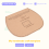 DIY Leather Tool Kit Kraft Handbag Sewing Pattern Size 21x19x6.5CM 5