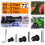Kit de 36 paires d'écrous à sertir en néoprène M5/M6 avec vis. 2