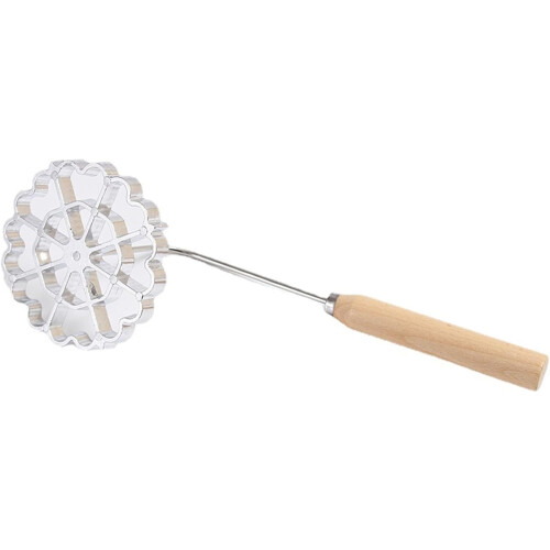 rosette waffle iron (1 piece)  bunuelos mold with handle 1