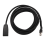 Cabo USB AUX IN preto com conector de 3,5 mm e 10 pinos para carro, compatível com BMW E39, E53, BM54 e X5. 1