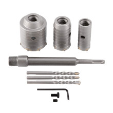 SDS Plus skaftborr för vägghålskärare och cementborrset (30, 40, 60 mm)