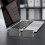 Boîte de jonction électrique 4 pièces, plastique noir étanche 4