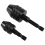 2 pièces de mandrins de perceuse sans clé de queue hexagonale, convertisseur perceuse-tournevis 4