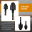 2 pièces de mandrins de perceuse sans clé de queue hexagonale, convertisseur perceuse-tournevis 7