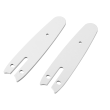 2 Stück 4-Zoll-Mini-Kettensägen-Führungsplatten/Führungsschienen für 4-Zoll-Elektrokettensägen
