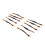 10 stuks 3-pins kabel voor pc-ventilatorsnelheidsruisweerstand 2