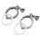 Lot de 2 vis Tri-Clamp en acier à broche unique, robustes, avec écrou papillon 1